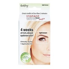 Godefroy Instant Eyebrow Tint - Light Brown Single Application 