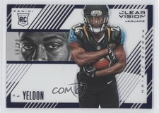 2015 Panini Clear Vision Rookie Vision Blue 4/99 TJ Yeldon #RV-11 0a3