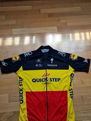 Santini Trikot Radtrikot Quickstep Belgium Vintage TDF XL jersey maillot maglia