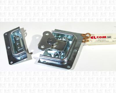 Elcom Square Zinc Plated Road Case Twist Latch