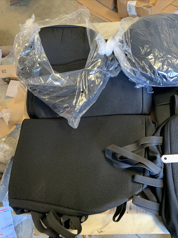 4WD Pros Seat Cover Complete For 2011 2012 Jeep Wrangler 4 door  SOLID BLACK - Image 2 of 4