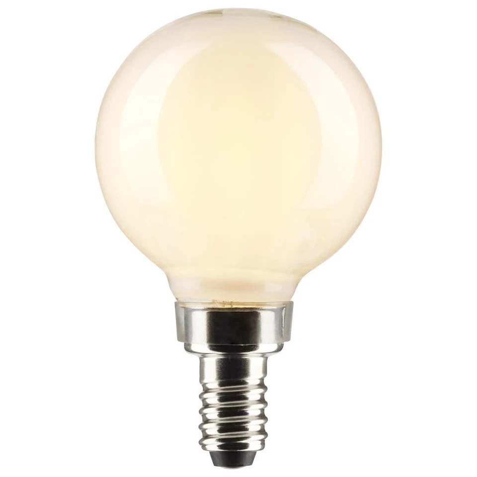 SATCO S21814 - 5.5 Watt G16.5 LED White Bulb - 2700K - 120 Volt (12 Bulbs Total) - Image 2 of 4