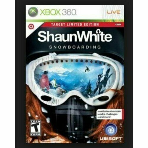 shaun white snowboarding xbox 360