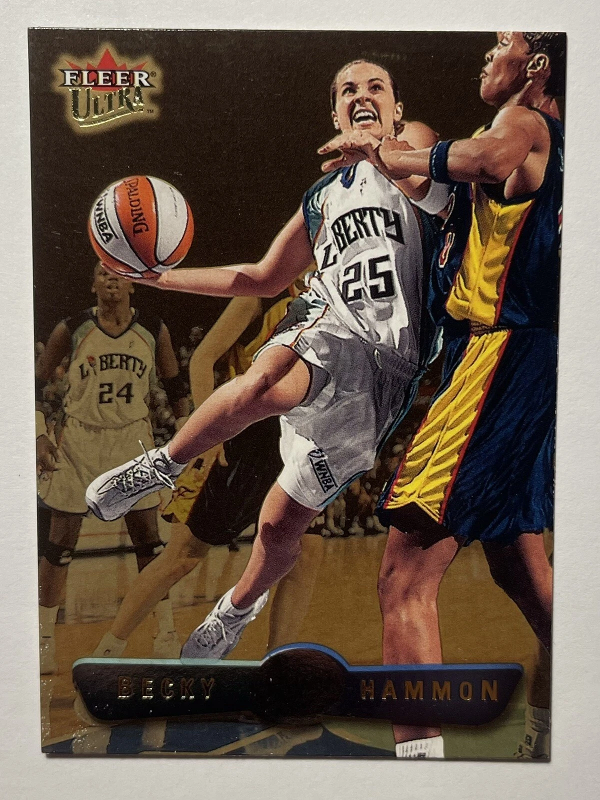 2002 Ultra WNBA Becky Hammon Gold Medallion #76