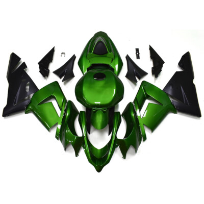 Lemon Green Painted Fairings For 2004 2005 Kawasaki Ninja ZX