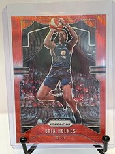 2020 WNBA BRIA HOLMES #85 Panini Prizm Ruby Wave - Connecticut Sun