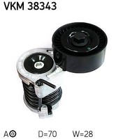 SKF VKM 38343 Spannrolle, Keilrippenriemen FüR BMW