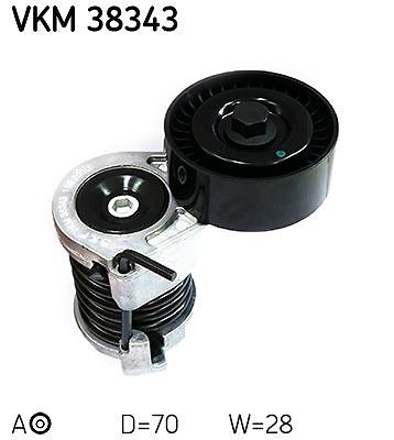 SKF VKM 38343 Spannrolle, Keilrippenriemen FüR BMW-image
