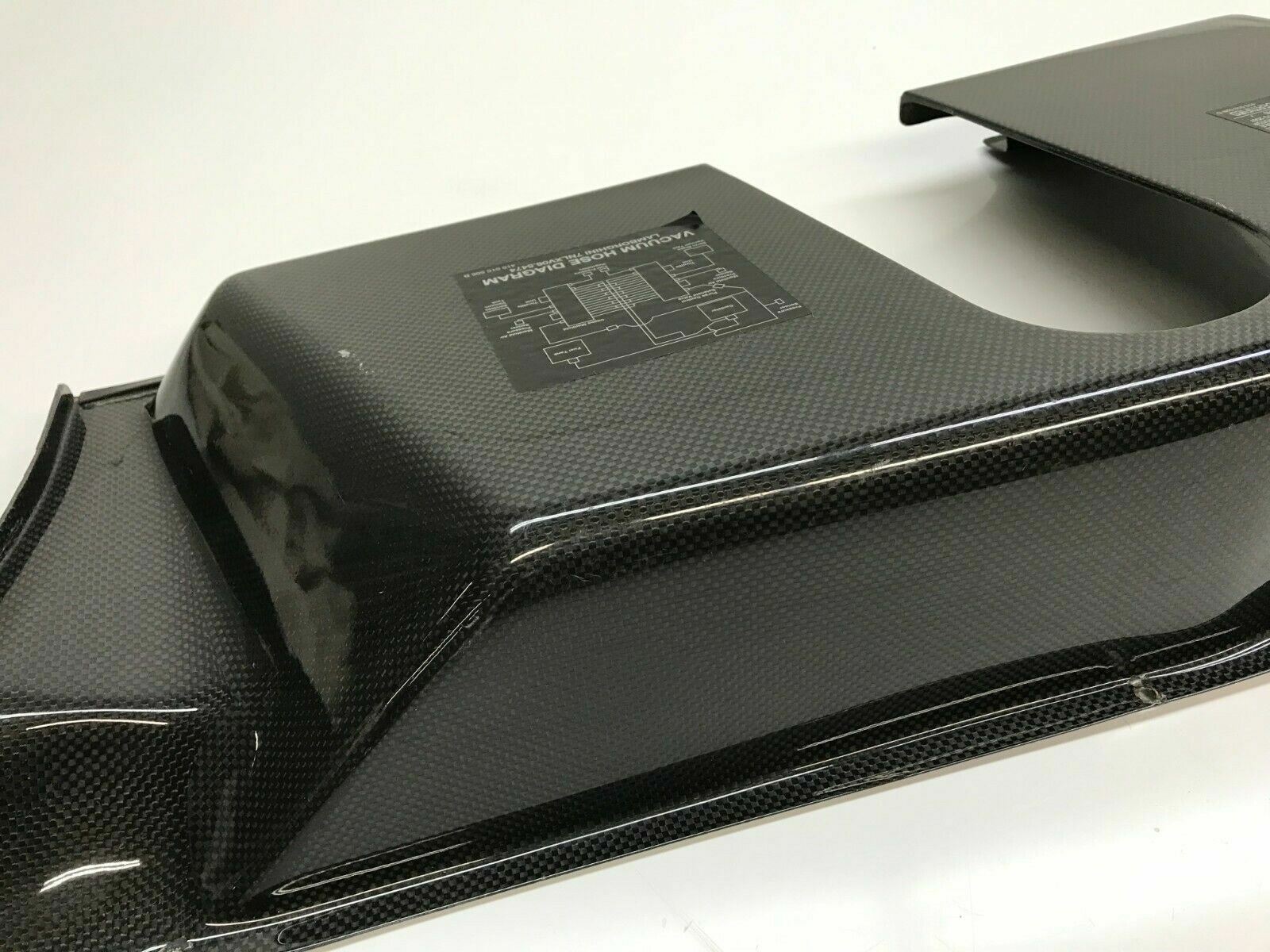 LAMBORGHINI MURCIELAGO LP640 RIGHT RH CARBON FIBER ENGINE PANEL OEM 418103729B