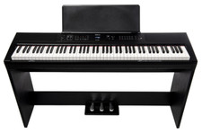 Pianoforte Digitale Orla PF300 BK 88 tasti pesati + stand con pedale a 3 leve
