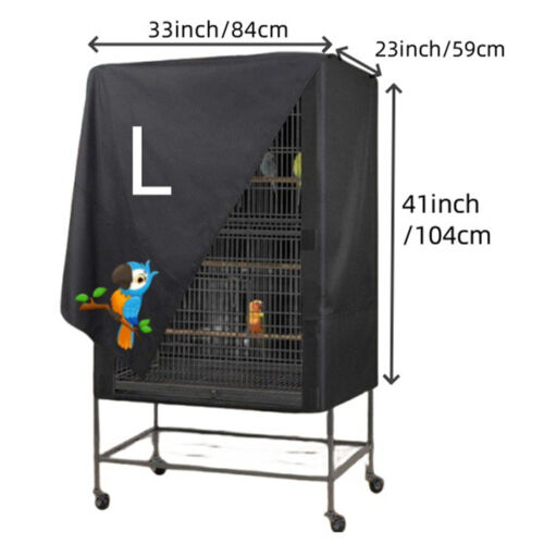 Bird Cage Cover Waterproof Protector Parrot House Creative Parrot Pattern Sunsha - Picture 6 of 13