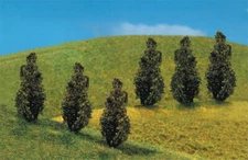 Faller 181229 HO scale 1:87 - 6 PREMIUM Thujas
