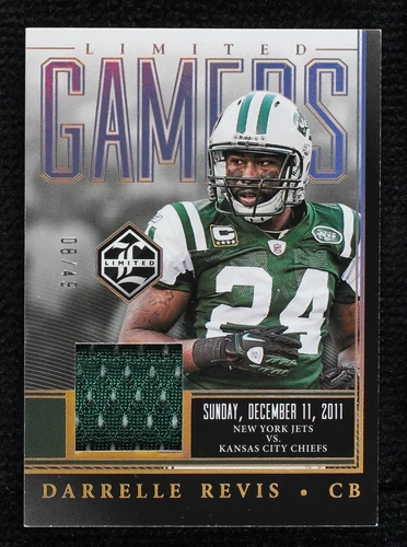 2023 Panini Limited Darrelle Revis #LG-DRS