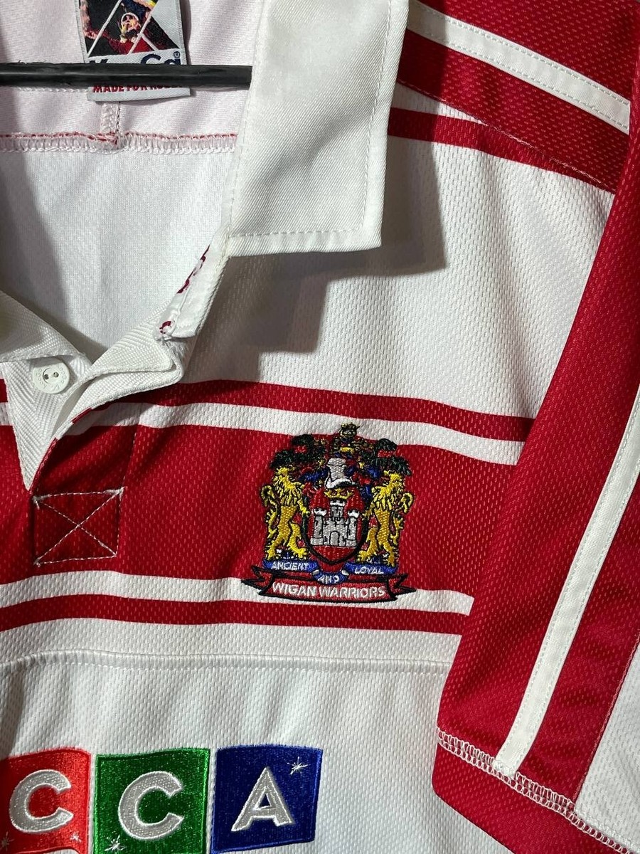 Wigan Warriors Jersey Rugby shirt Multicolor KooGa Mens Size XL | eBay