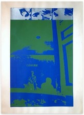 Piero MANAI serigrafia 1970 soli 4 esemplari 100x70 cm 150 pop art