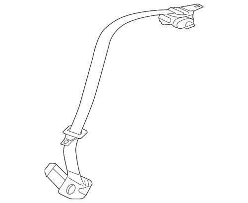 Cinturón de seguridad central para Ford (N/P AE5Z-54611B66-AB)