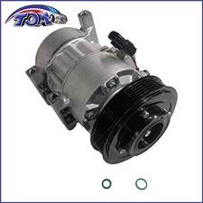 New Ac Compressor W6-groovepulley For Hyundai Accent Kia Rio 2012-2017 L4 1.6l