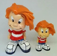 Complete Set 2 PVC Figures NECO Mi Familia esun Dibujo MAIA BORGES PORTUGAL 2001