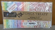 Tonga Treats by Timeless Treasure - 40 pieces, 5"x5" Batik Sold by unit