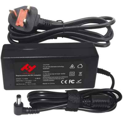 Dell oder HP 45W Laptop Ladegerät, 19,5 V 2,31 A Netzteil mit UK Kabel 