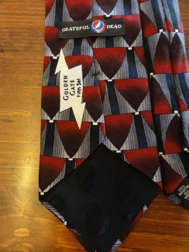 Grateful Dead Tie Golden Gate Fifth Set Very Nice EUC! 65" long - Picture 3 of 4