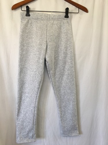 NWT Carter's Cozy Fleece Lined Leggings Girls Heather Gray Sz 10 - Picture 2 of 3