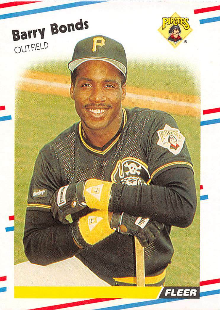 1988 Fleer #322 Barry Bonds Pittsburgh Pirates 🔥⚾🔥