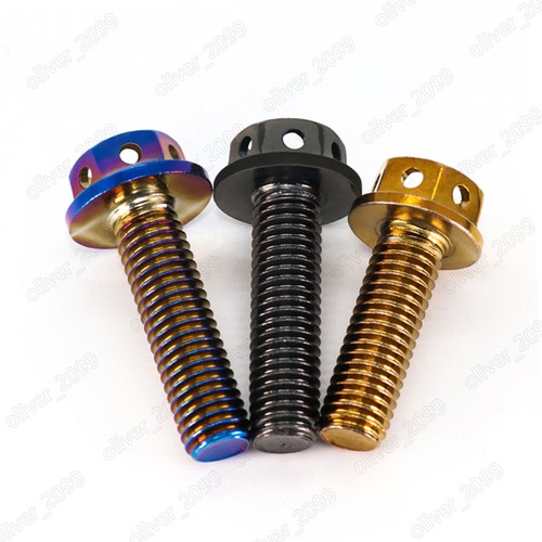 304 Stainless Steel Hexagon Flange Bolts With Holes on Head M6 M8 M10 - Picture 3 of 8