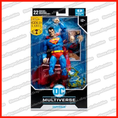 Superman Hush Angry Laser Eyes McFarlane Gold Label DC Multiverse Exclusive