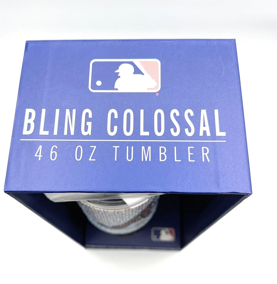 Vaso Bling Colossal 46 OZ Tema ATLANTA BRAVES! ¡Vaso brillante! Foto 4 de 4