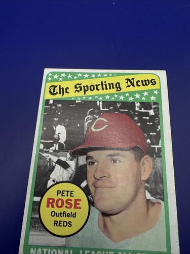 1969 Topps #424 Pete Rose Hit King 3xWSC WSMVP 1973MVP 4256 Hits 17xAS ROY 2xGG - 第 5/18 張圖片