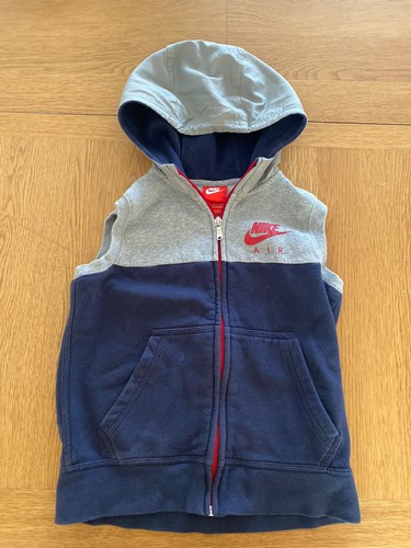 Nike Air Boys Sleeveless Hoodie. Age 8 