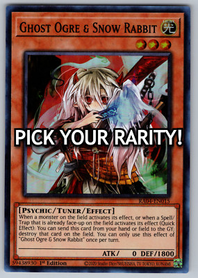Ghost Ogre & Snow Rabbit Yugioh RA04-EN015 - PICK YOUR RARITY NM