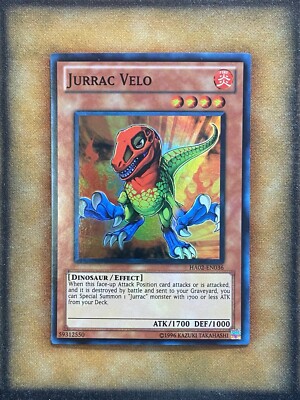 Yugioh Jurrac Velo HA02-EN036 Super Rare NM