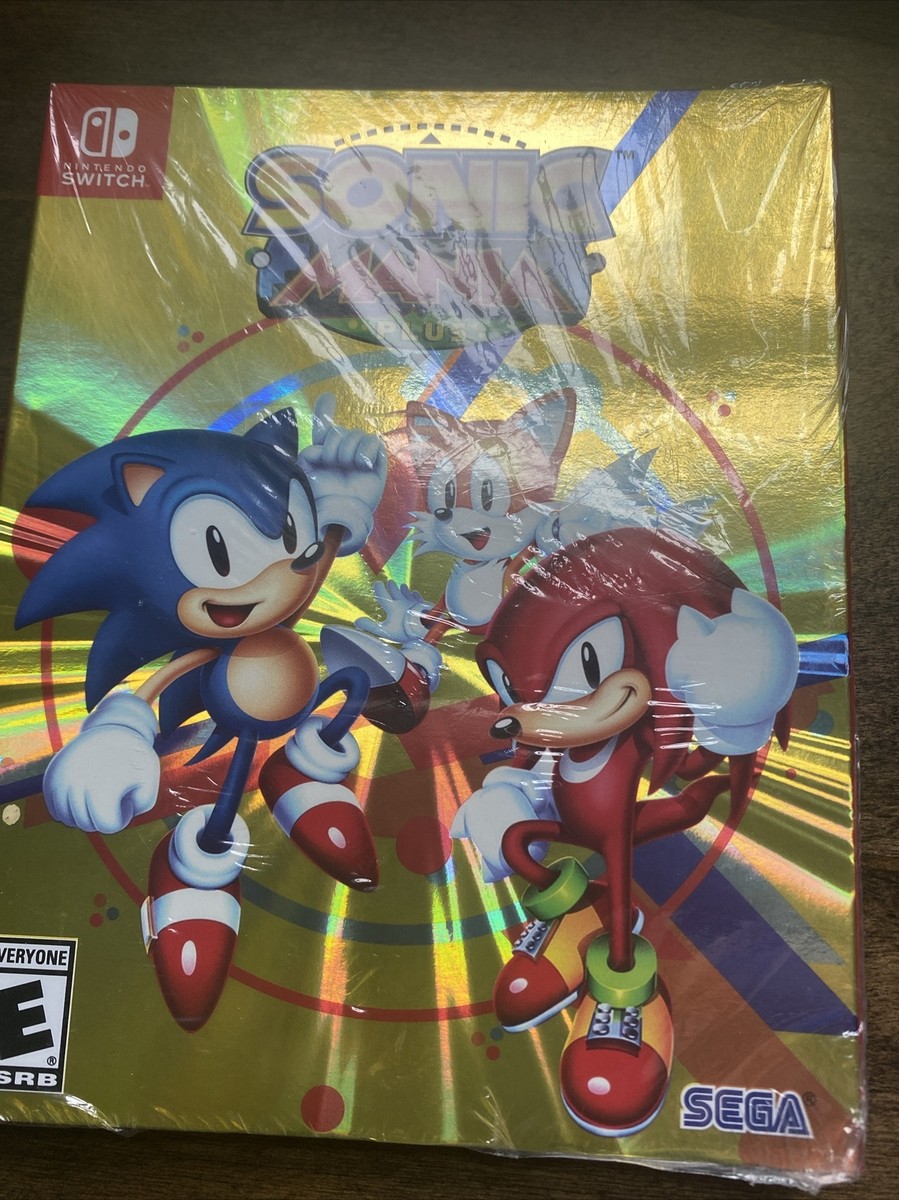 Sonic Mania Plus Nintendo Switch Special Edition w Artbook