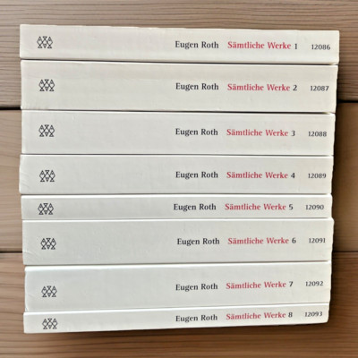 GERMAN ~ Eugen Roth ~ Samtliche Werke ~ Complete Works in 8 Volumes | eBay