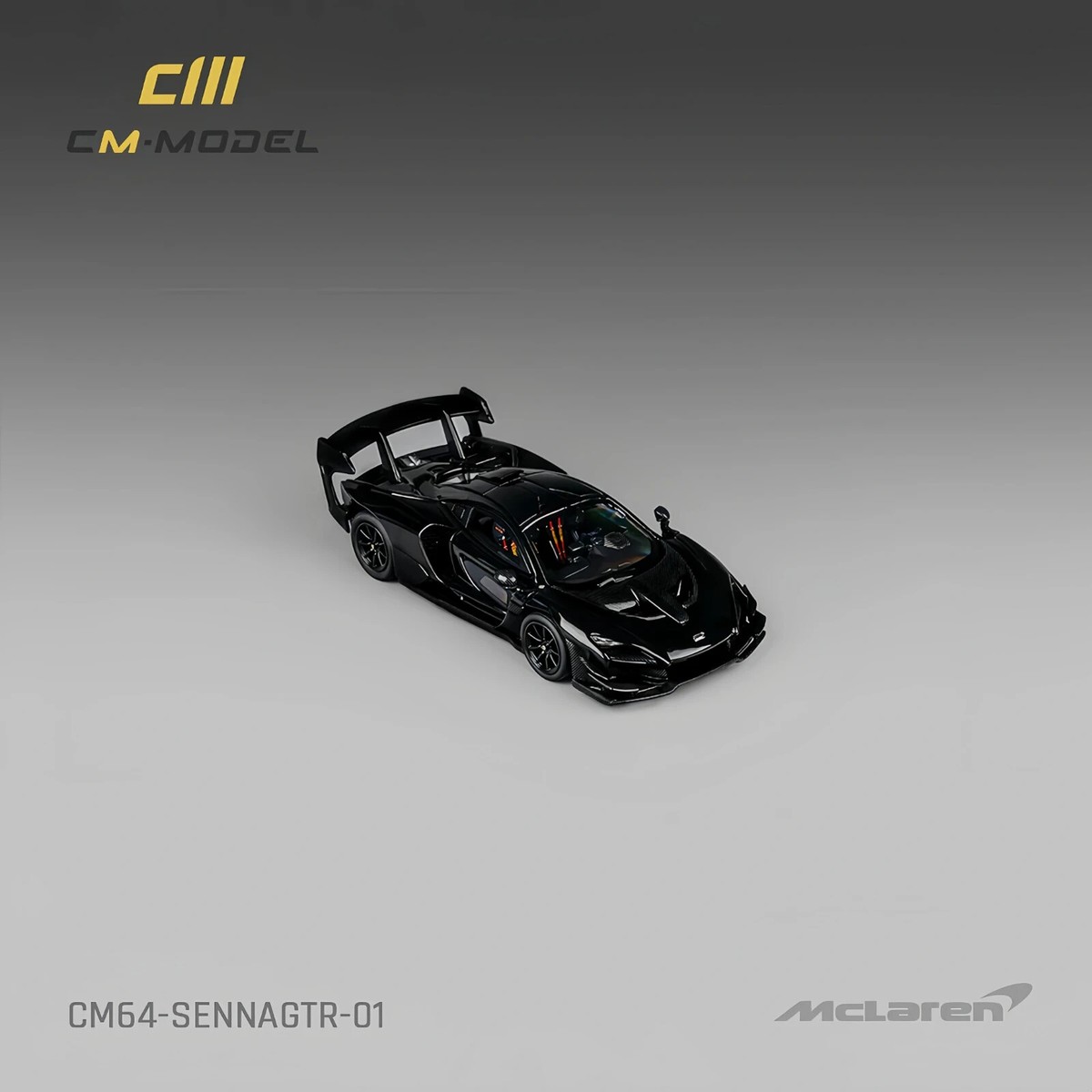 CM-Model 1:64 McLaren Senna GTR – Black - Limited Edition | eBay