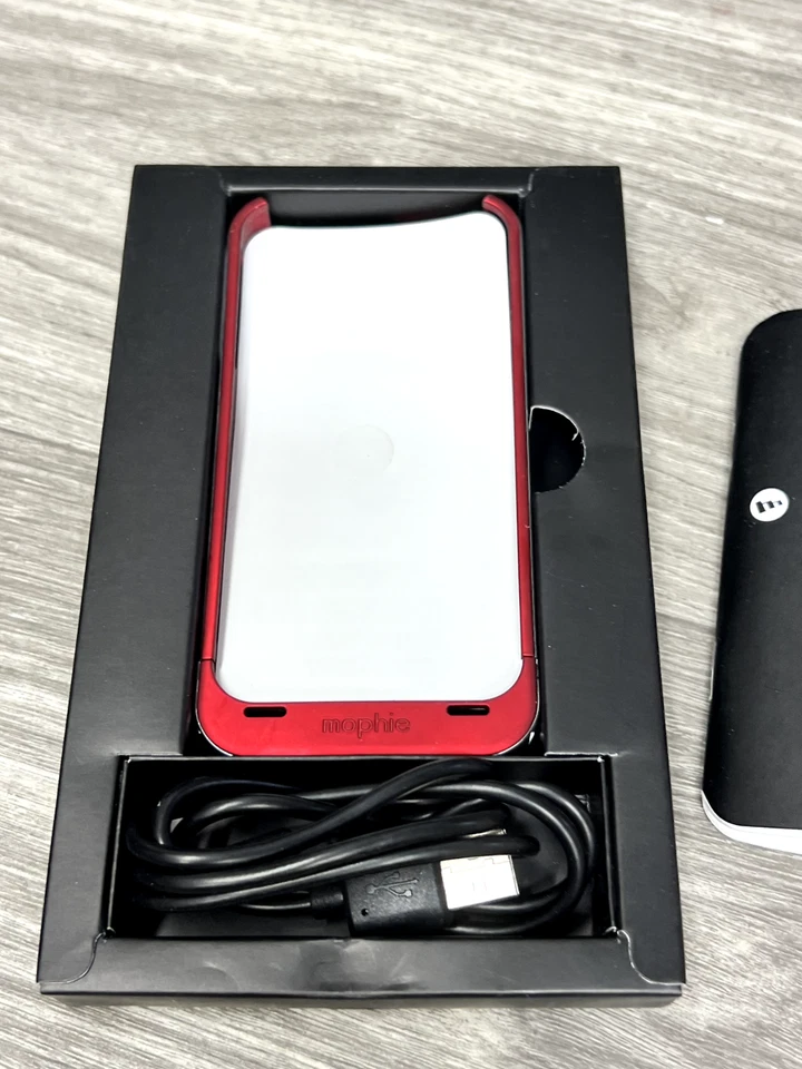 Funda Batería Aire Mophie Juice Pack para iPhone 4/4s - Roja Foto 3 de 4