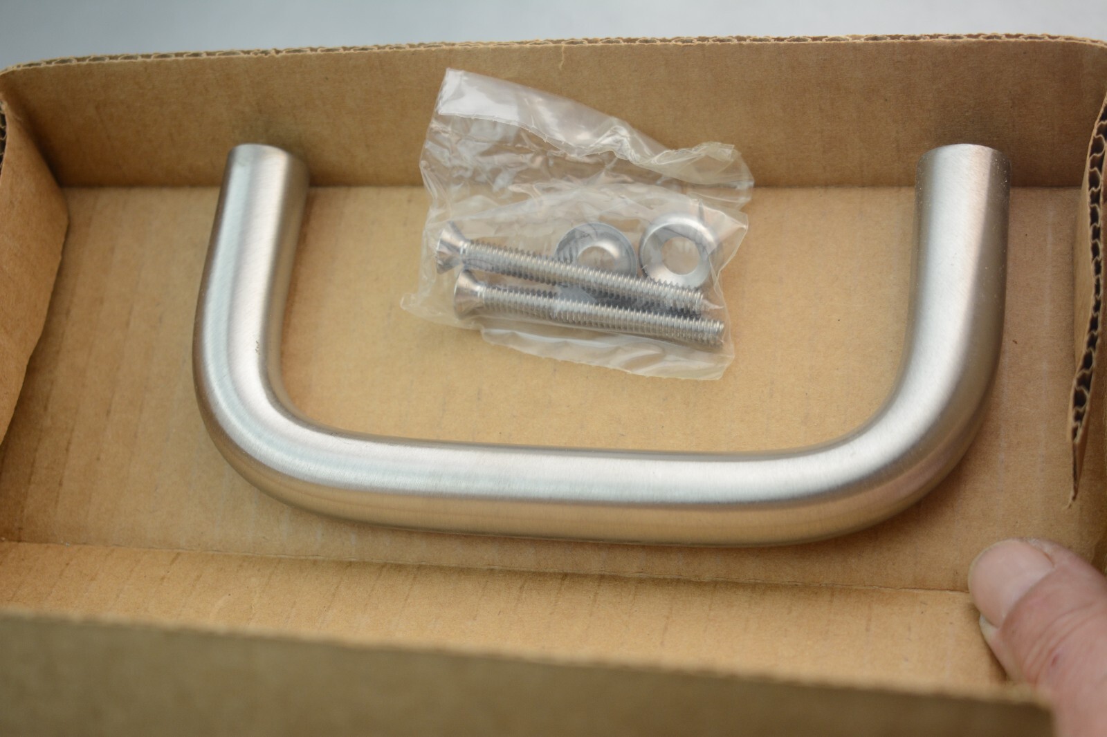 Rockwood  Door Pull, Stainless Steel, 6-3/4