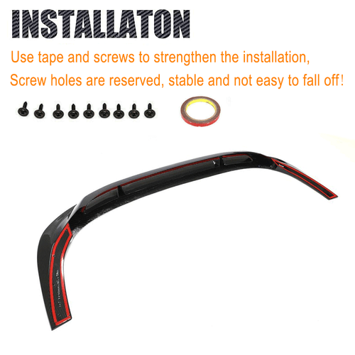 Labio delantero Dry Carbon labio del alerón espada alerón alerón delantero para Audi RS3 8Y  - Imagen 12 de 18