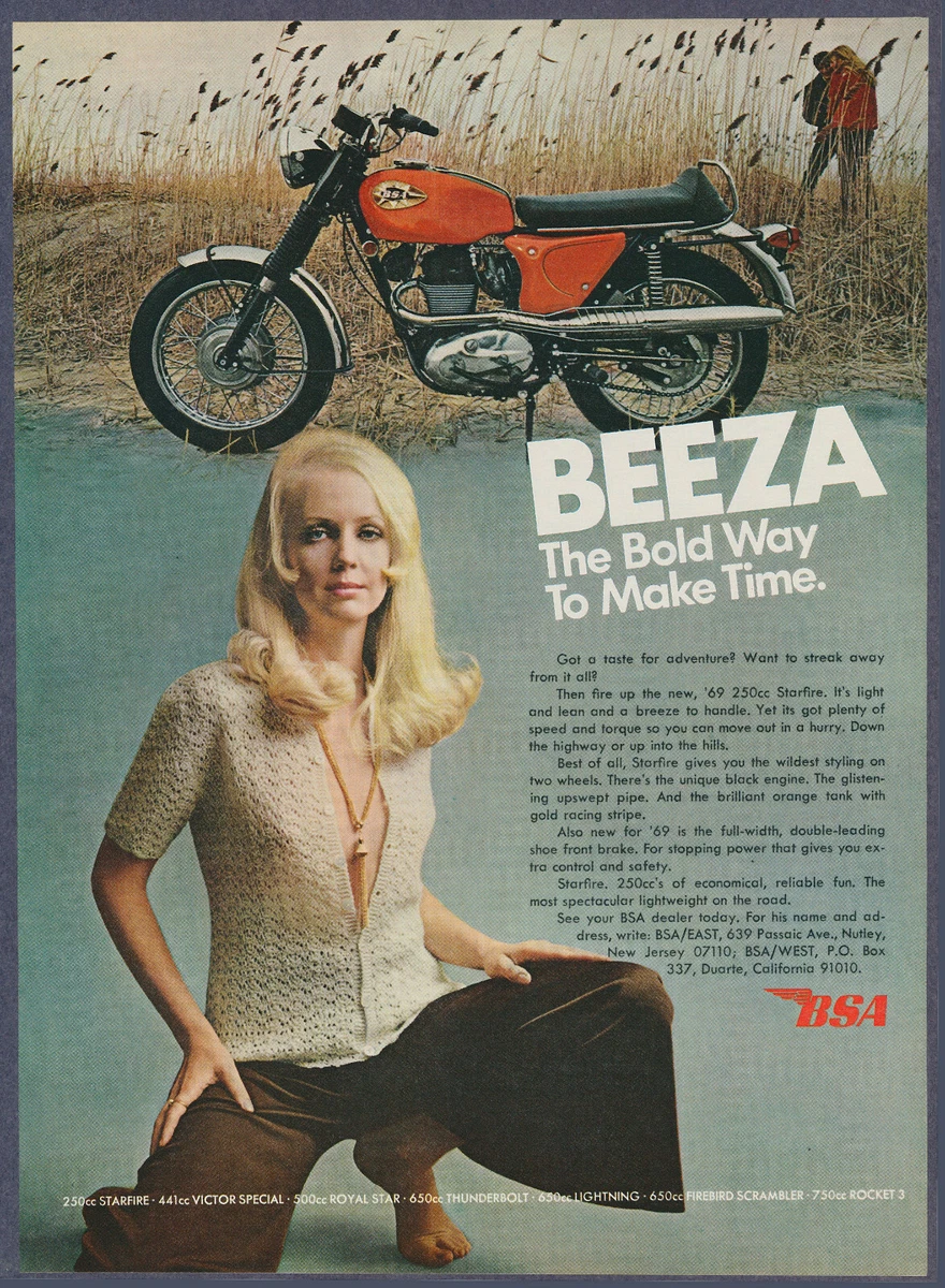 Preços baixos em Motocicletas BSA colecionáveis | eBay
