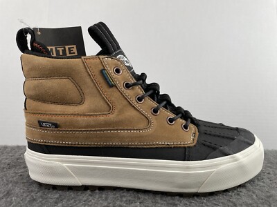 Vans SK8-HI Del Pato MTE-2 Black Khaki Duck Boots VN0A5JMNY3 Men's