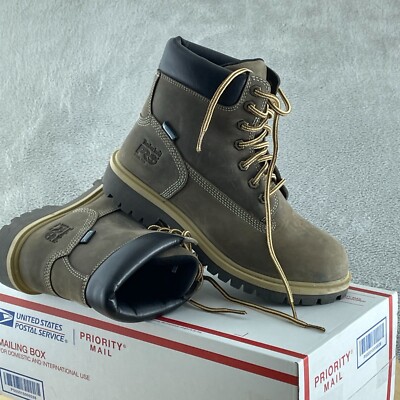 Timberland PRO Women's Attach 6 Inch Steel Toe Waterproof Work Boot 7 NWOB S120