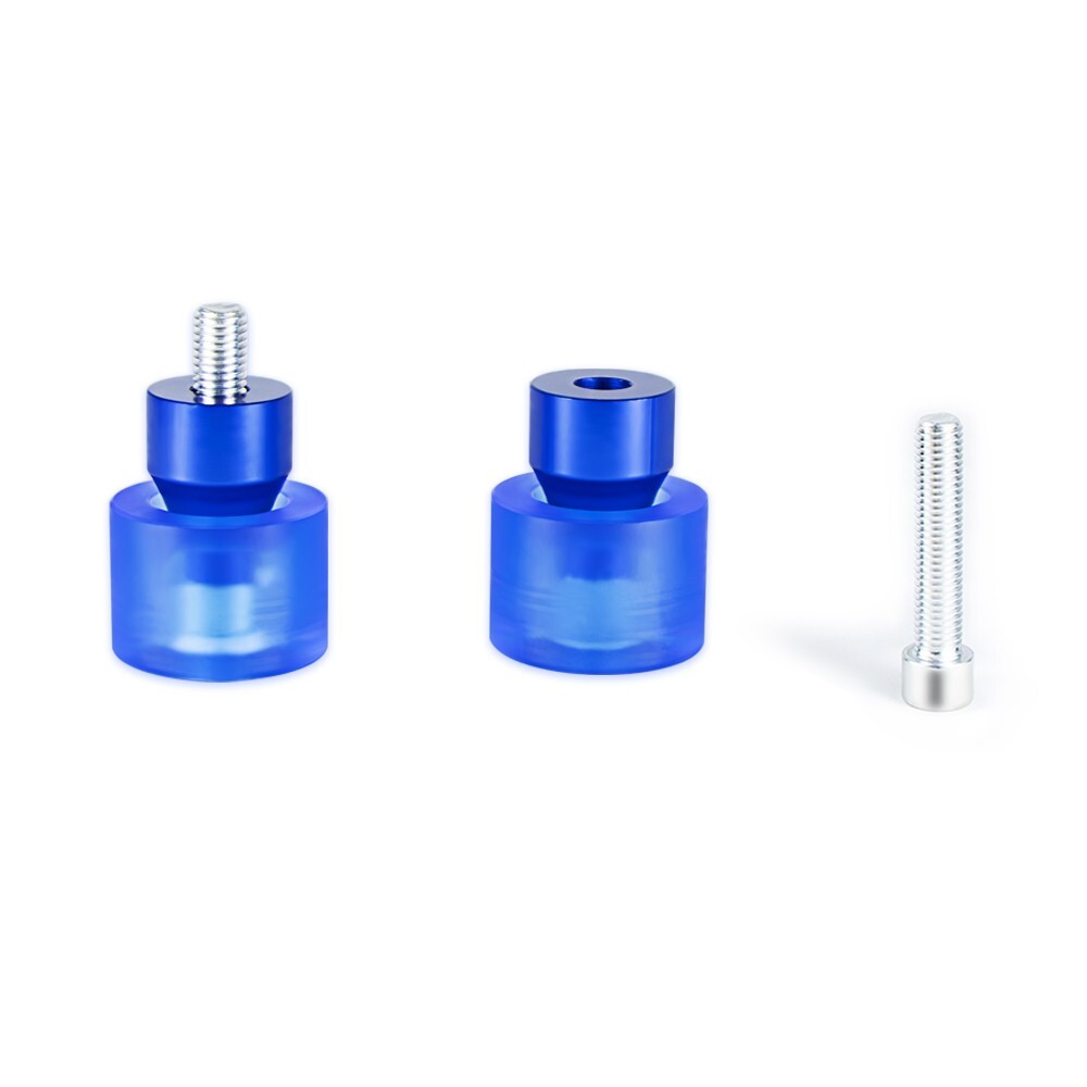 2X Protective Sliders Crash Bar End Balls Engine Guard Protector M12 for Harley