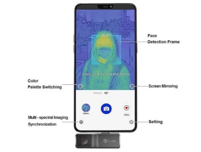 Guide MobiR Air CB360 スマートフォン用熱スキャナー Guide MobiR Air CB360 スマートフォン用熱スキャナー CB360 | Guide