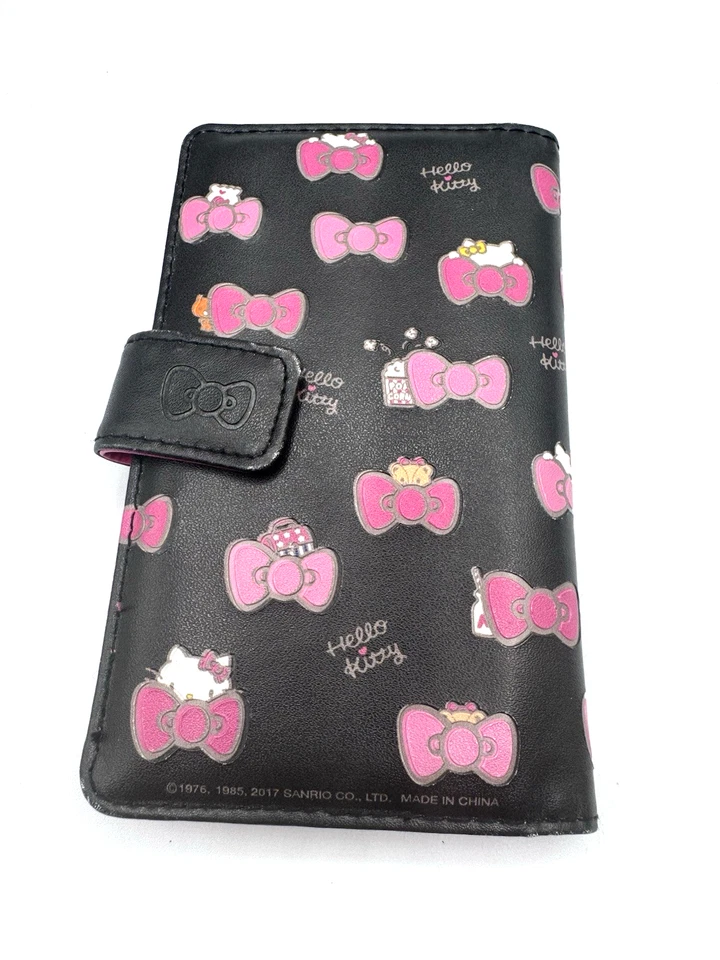 Hello Kitty Wallet Phone Case with Card Slots Pocket & Adhesive to hold Phone - Image 2 of 4