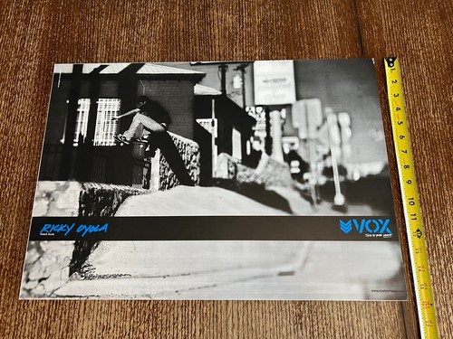 Vox Schuhe Ricky Oyola Skateboarding Poster 16"" x 22"" Posterboard Ed Dominick - Bild 9 von 9