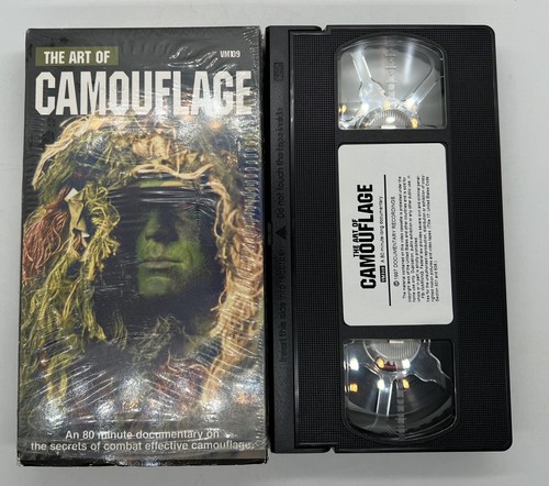 The Art of Camouflage VHS HTF Secrets Of Combat Effective Camouflage Documentary - Picture 1 of 5