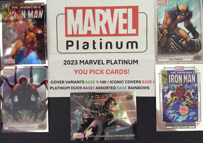 2023 Marvel Platinum YOU PICK! VARIANT COVERS (BASE) /  RAINBOW (BASE)