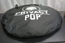 Privacy Pop Bed Tent (Twin) Black 83x47x37